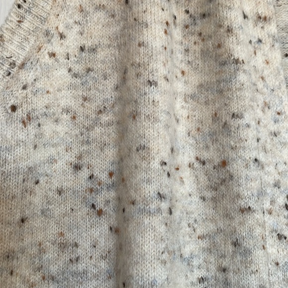 Women’s Peyton Primrose M open front long cardigan long oatmeal front pockets - Picture 7 of 9